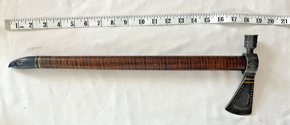 Pipe Tomahawk with inlay