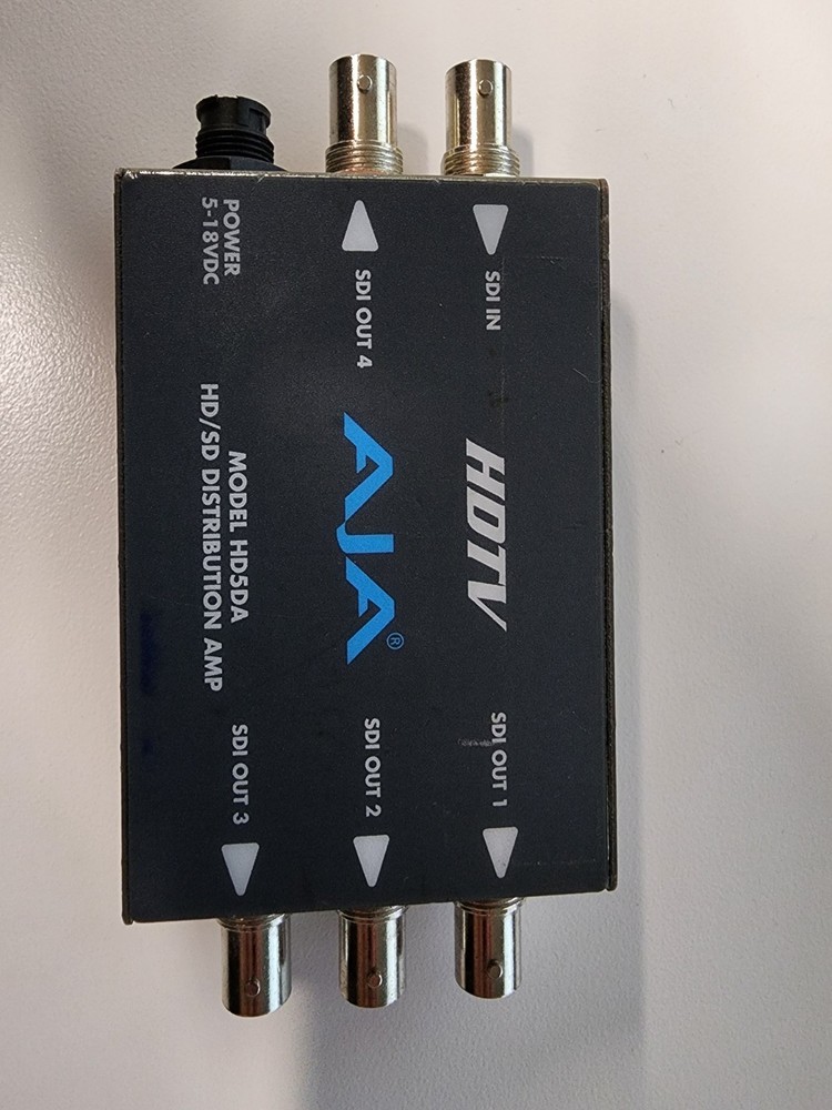 AJA HD5DA HD/SD-SDI Distribution Amp Amplifier Module System Unit