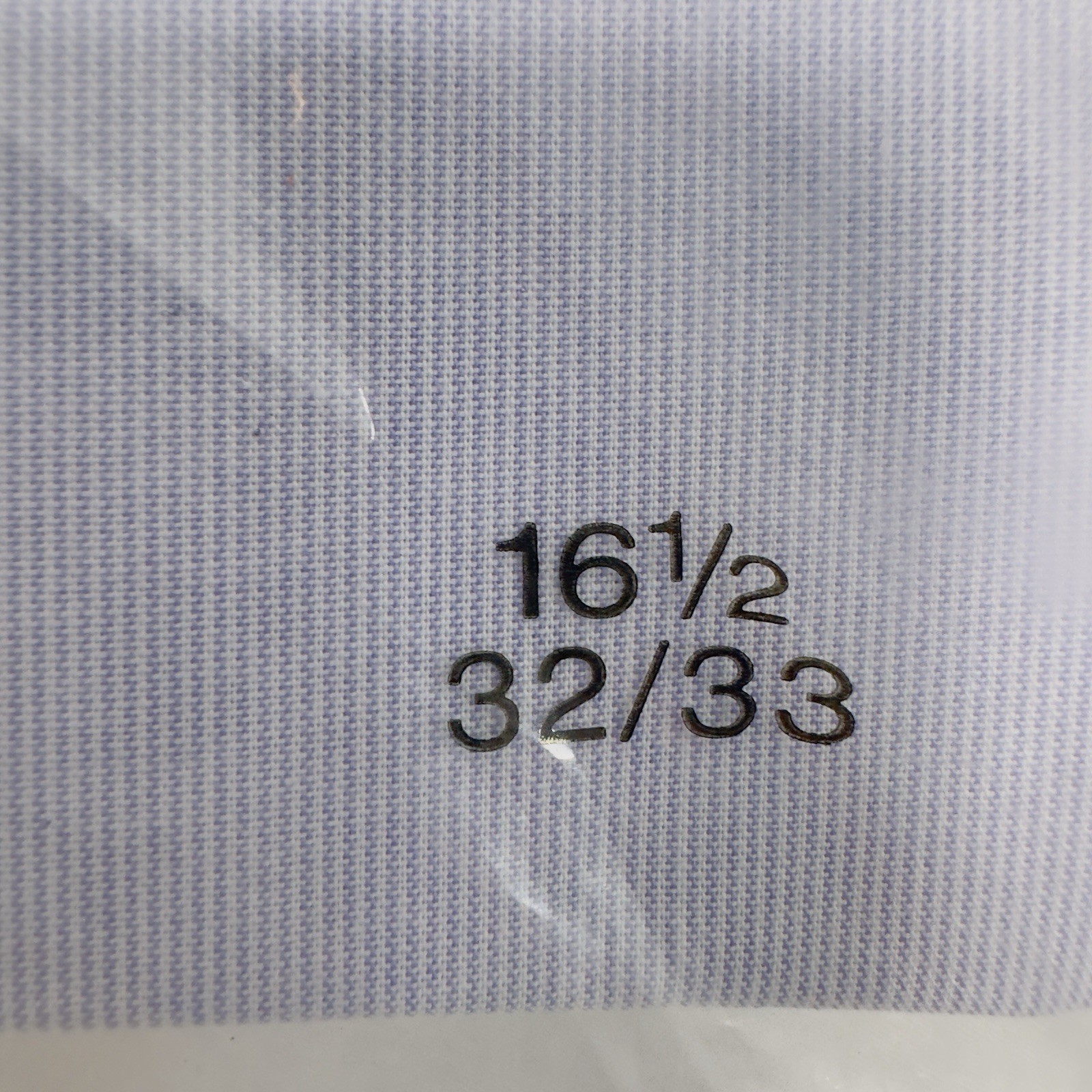 DKNY Men's Button Dress Shirt size Large 16.5 - 32/33 Slim Fit Active Stretch