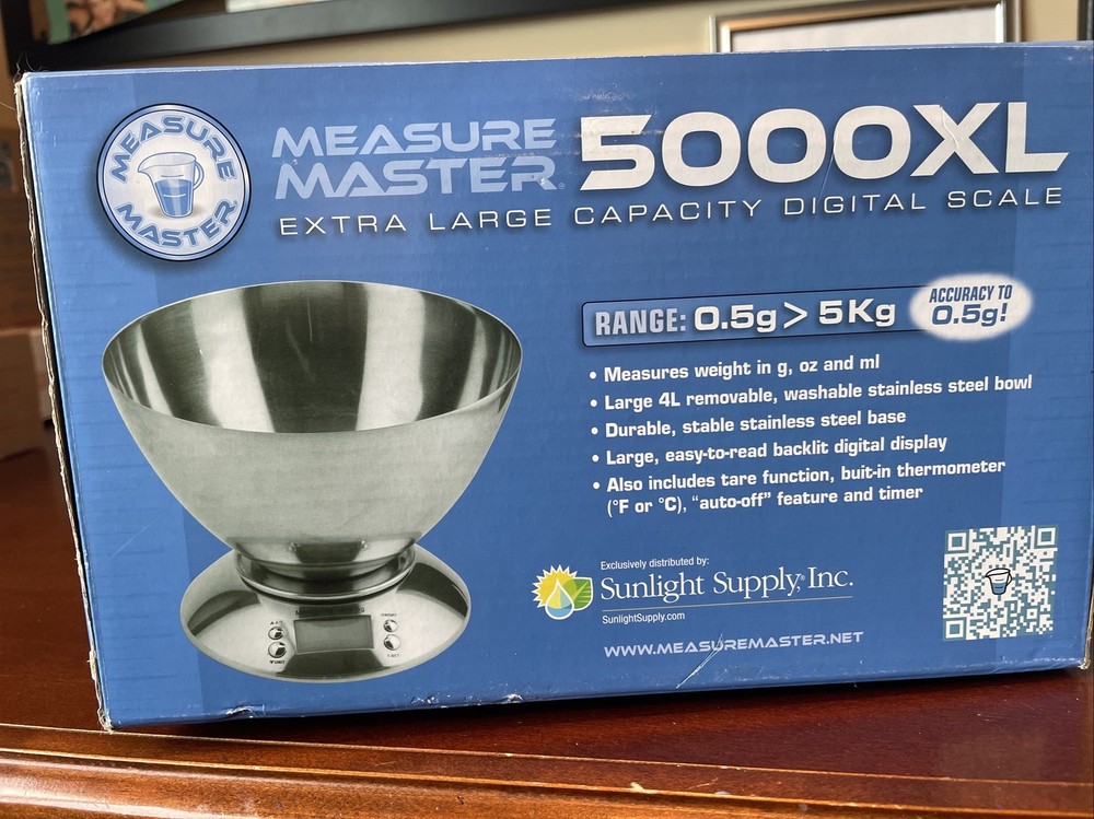 Measure Master 5000XL Capacity Digital Scale