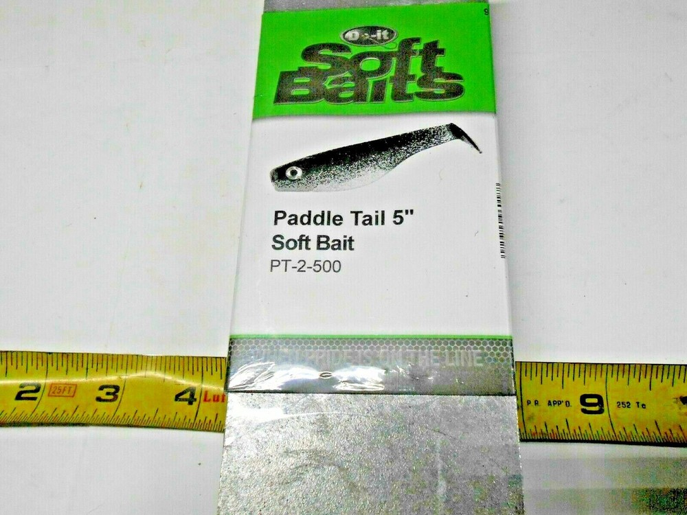 96018 Do-It 5" Paddle Tail Soft Bait Mold
