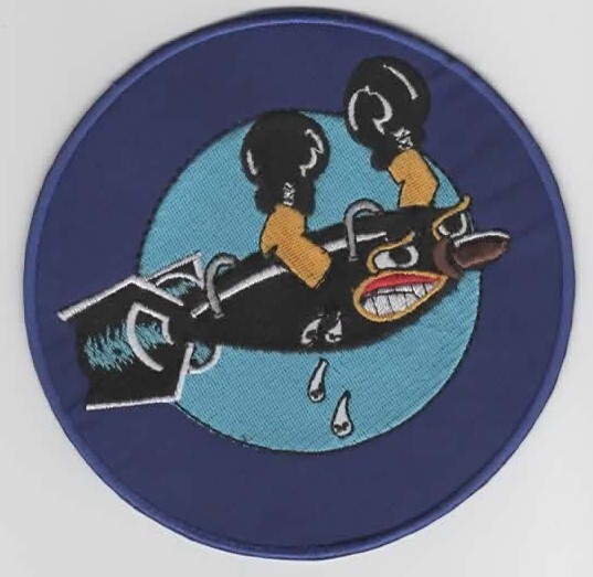 World War II 703rd Bomb Squadron patch.