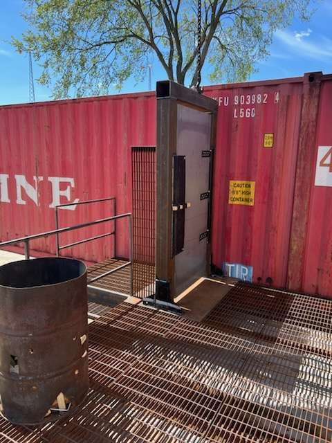 Steel Grating - 29-3/4" x 21' x 1" - Walkway, Drain Cover, Decking