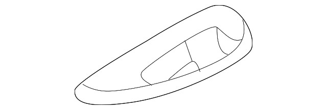 Genuine Subaru Rail Assembly Protector 91192SJ010