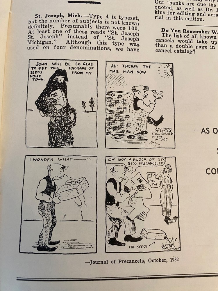 PRECANCELED STAMPS by Adolf Gunesch 1935 & 1936 3rd & 4th Eds History & Types