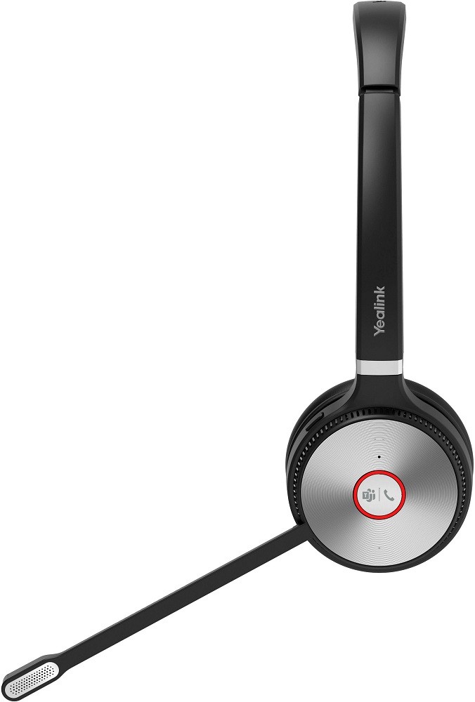 Yealink WH62 Dual UC DECT Wireless Headset with Microphone - Black