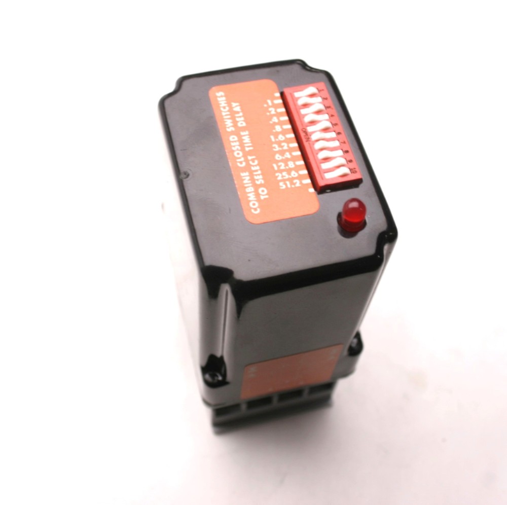 Infitec BMR4L Time Delay Relay, Input 24VAC, Range 0.1-102.3sec, 10A