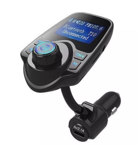 T10 Car Kit Handsfree Wireless Bluetooth FM Transmitter mp3 player USB LCD
