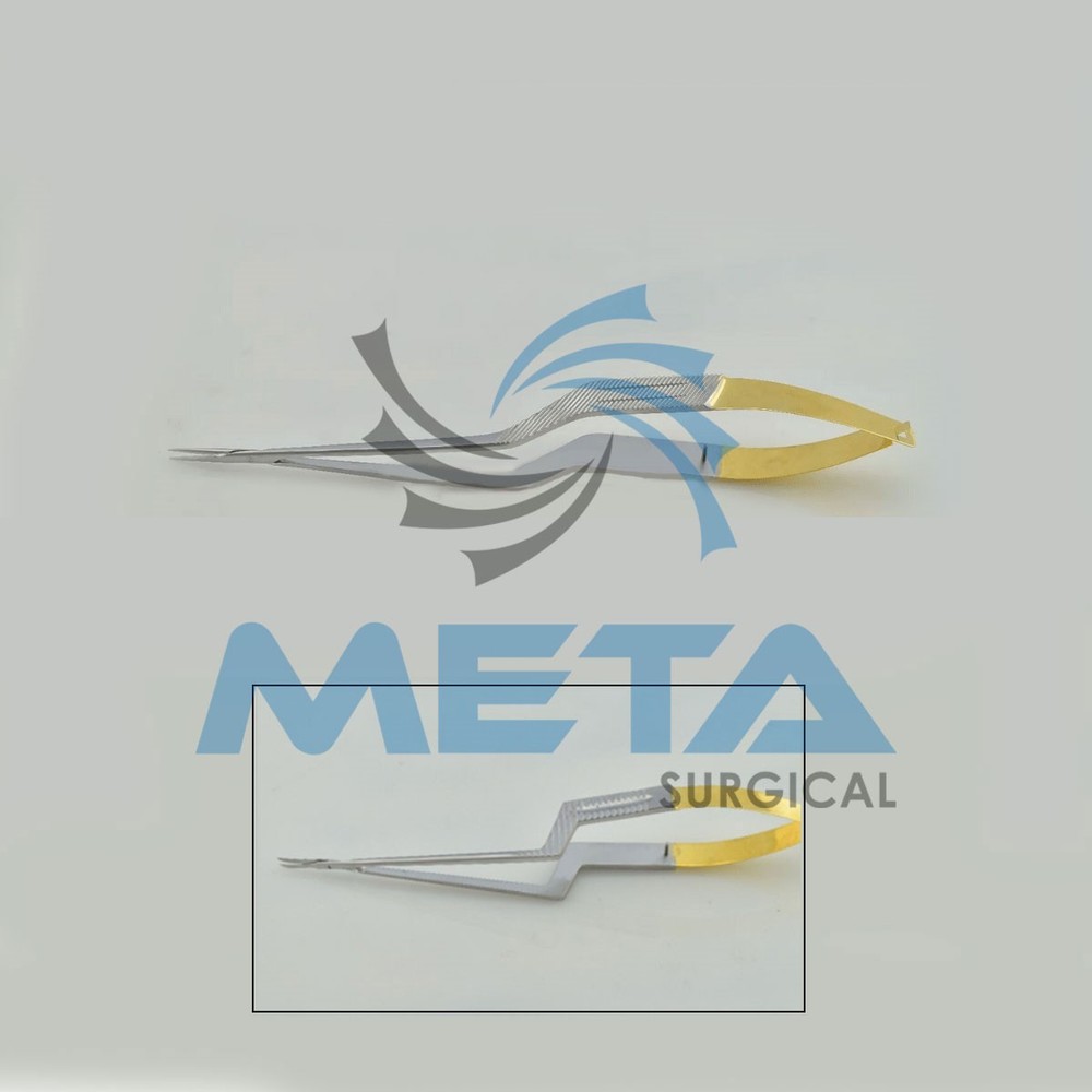 Kamiyama Micro Scissors Neurosurgery 18cm,Bayonet Handle