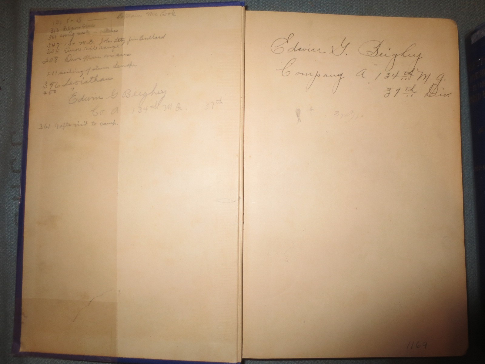 WW1: The 37th Div In The World War 1917-18, WWI Unit History, Vol 1 & 2-w 9 Maps