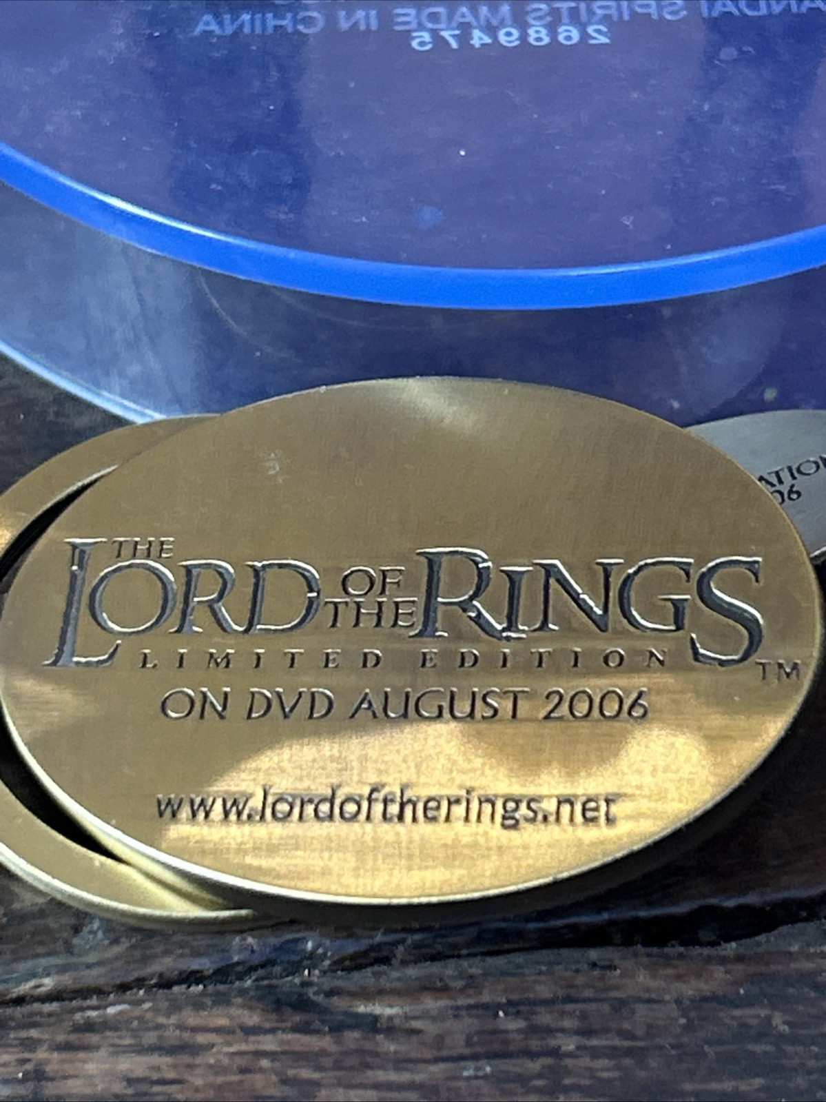 Lord of the Rings Eye of Sauron SDCC 2006 Promo Exclusive Keychain
