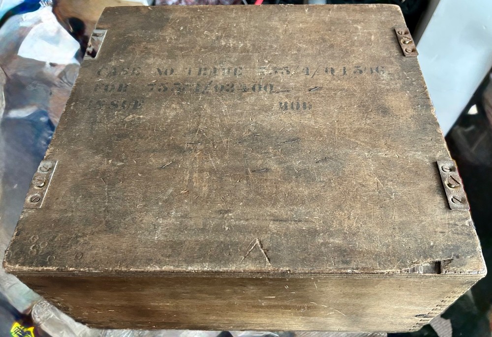 Wooden tool box