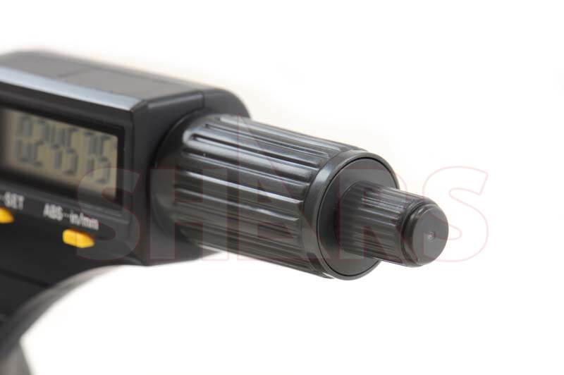 SHARS 0-1" 0.00005" Digital Electronic Outside Micrometer Carbide Tip 0-25mm P]