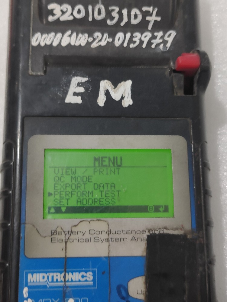Midtronics MDX-650P SOH 6 & 12V Digital Battery/Electrical System Analyzer