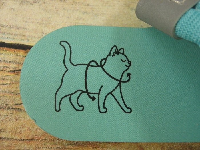 Sassy Meow Hello Kitty Adjustable Step In Cat Harness New NWT Small Teal