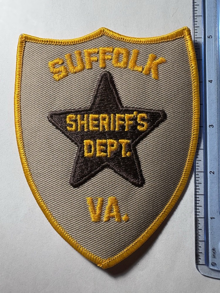 Suffolk County Virginia Sheriff Patch