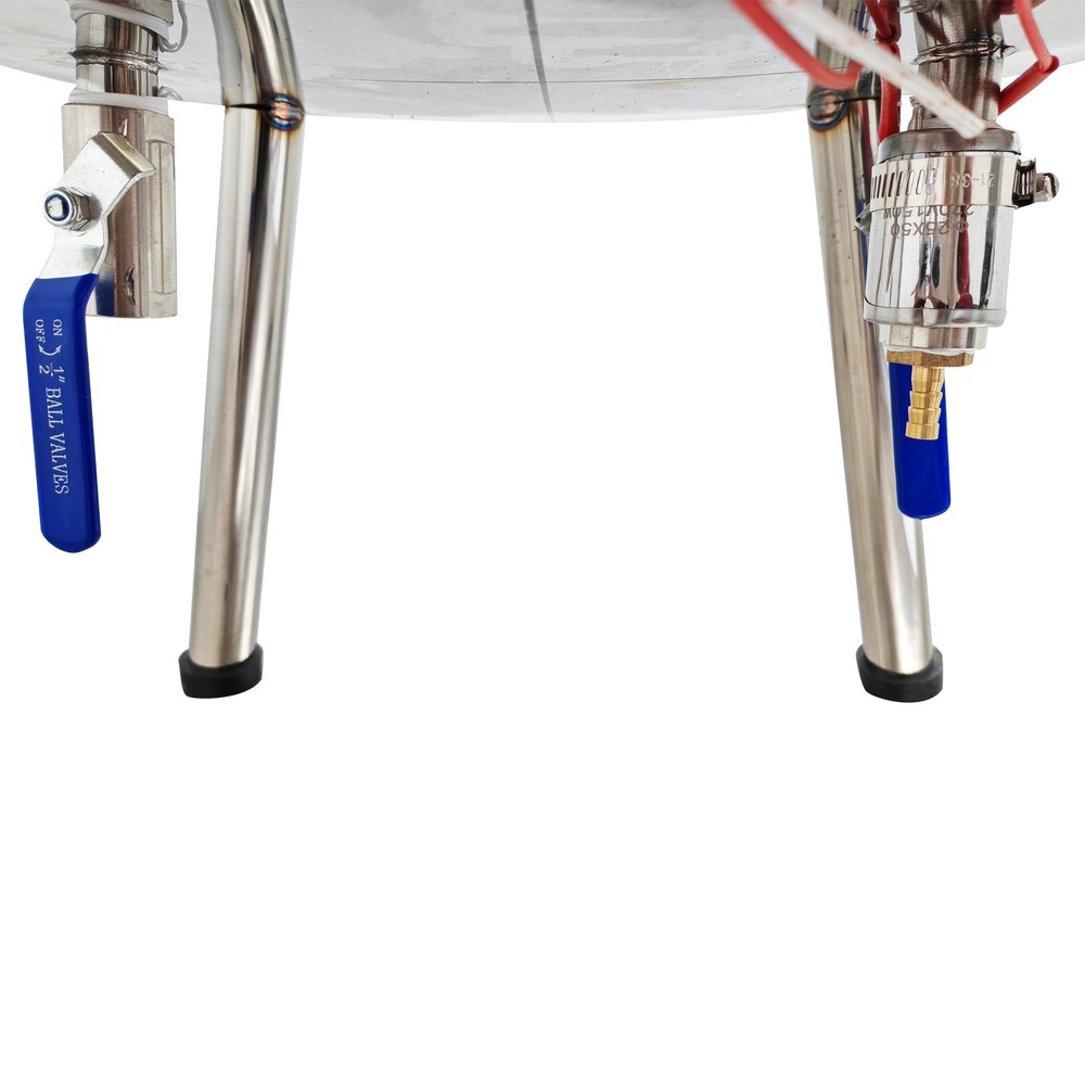 220V 30L Liquid Paste Heating Mixer Jacketed Kettle Stirring Heating Tank