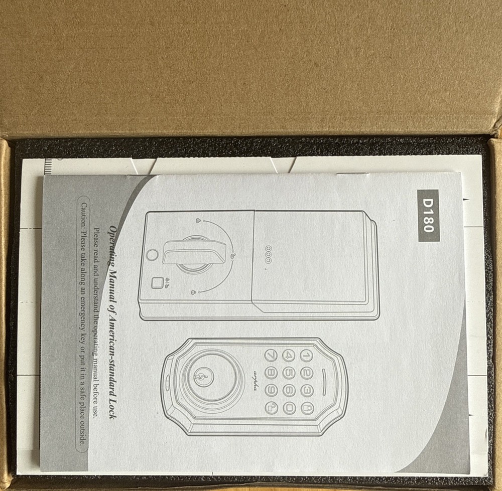 ARPHA Keyless Entry Smart Door Lock Auto Lock Keypad Deadbolt Digital Password