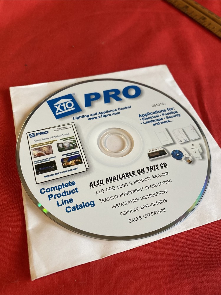 X10 Pro Lighting and Appliance Control Disc (read description)