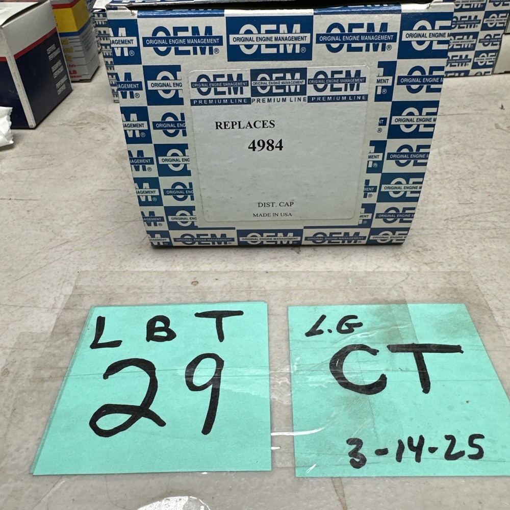 Original Engine Equipment Distributor Cap 4984