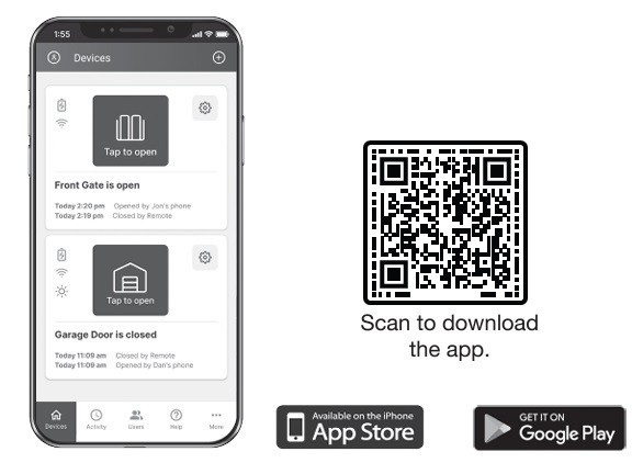 Linear HAE00080 Wi-Fi Multi-Function Wall Control Panel For LinearGarage Openers