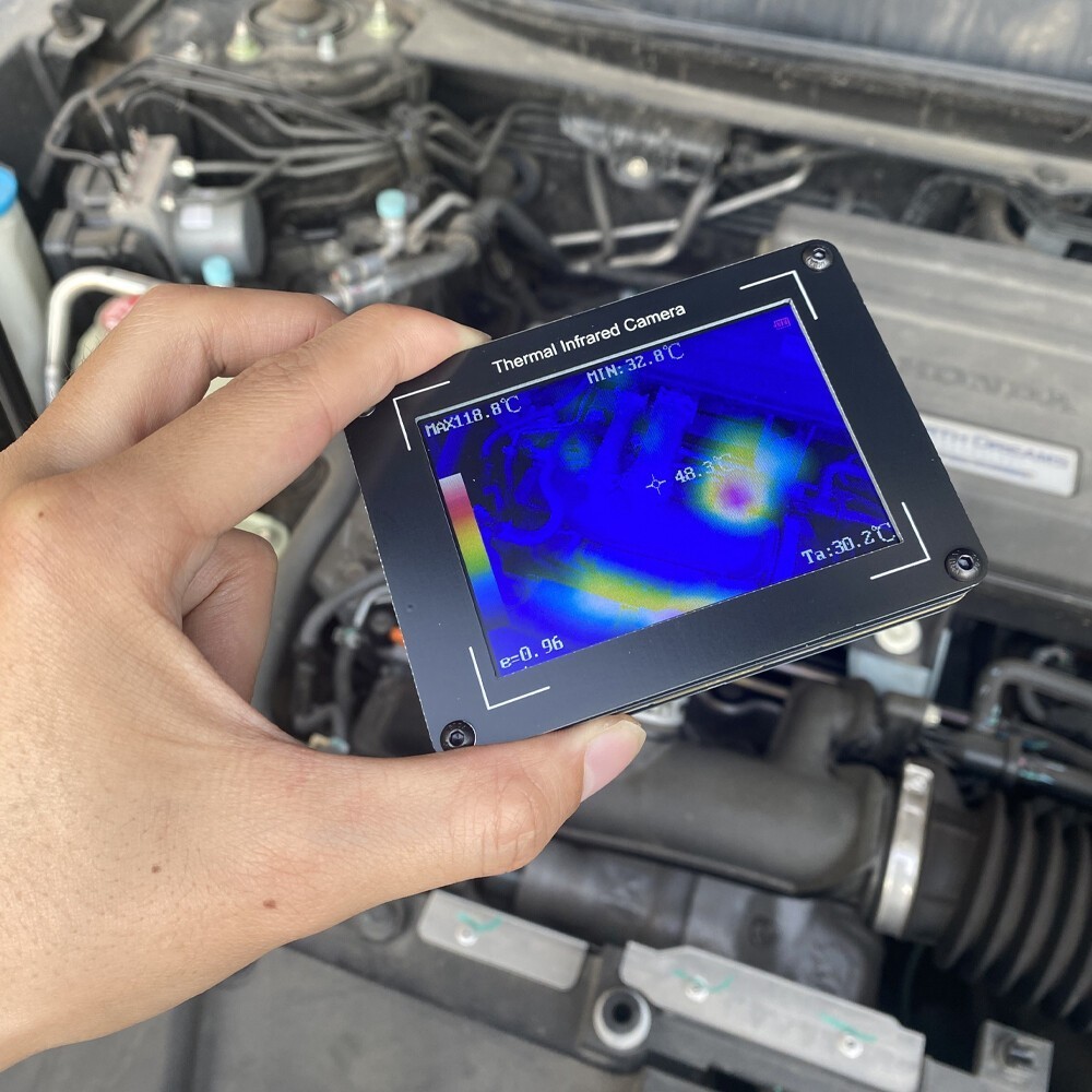 Handheld Clear Definition Imaging Camera Infrared Sensor Tes 3.5inch-LCD Display