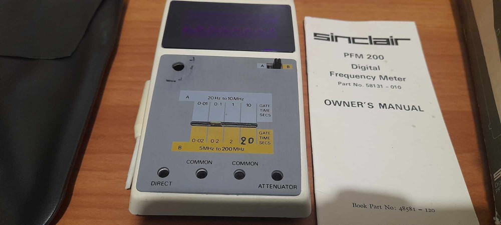 Sinclair PFM 200 Frequency Meter