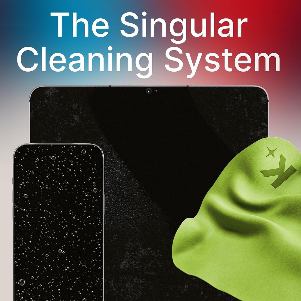 Eco-Friendly Koala Lens Cleaning Cloths: Reusable & Washable Microfiber, 2 Pack