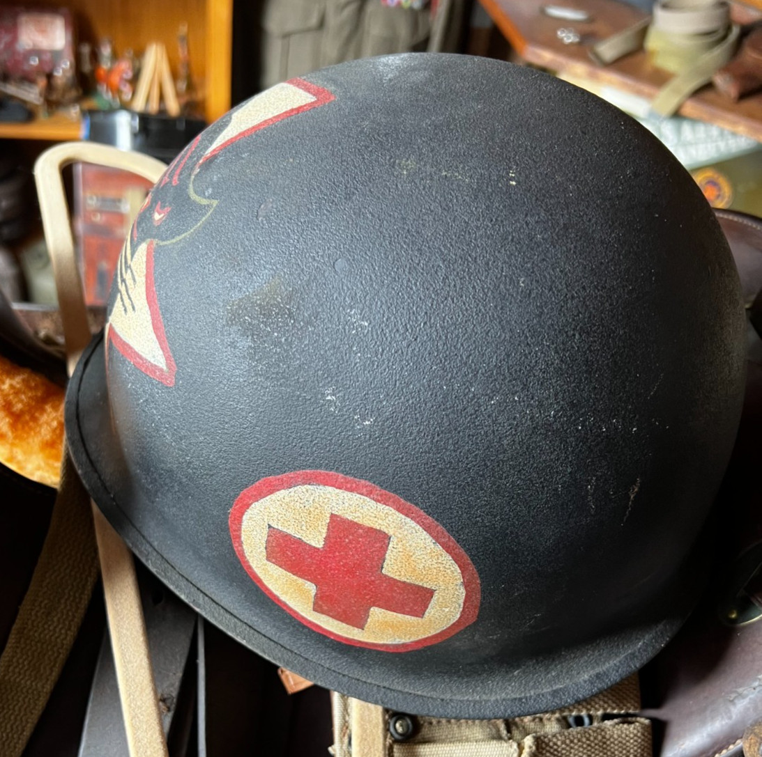 Vietnam ARVN Ranger Medic helmet