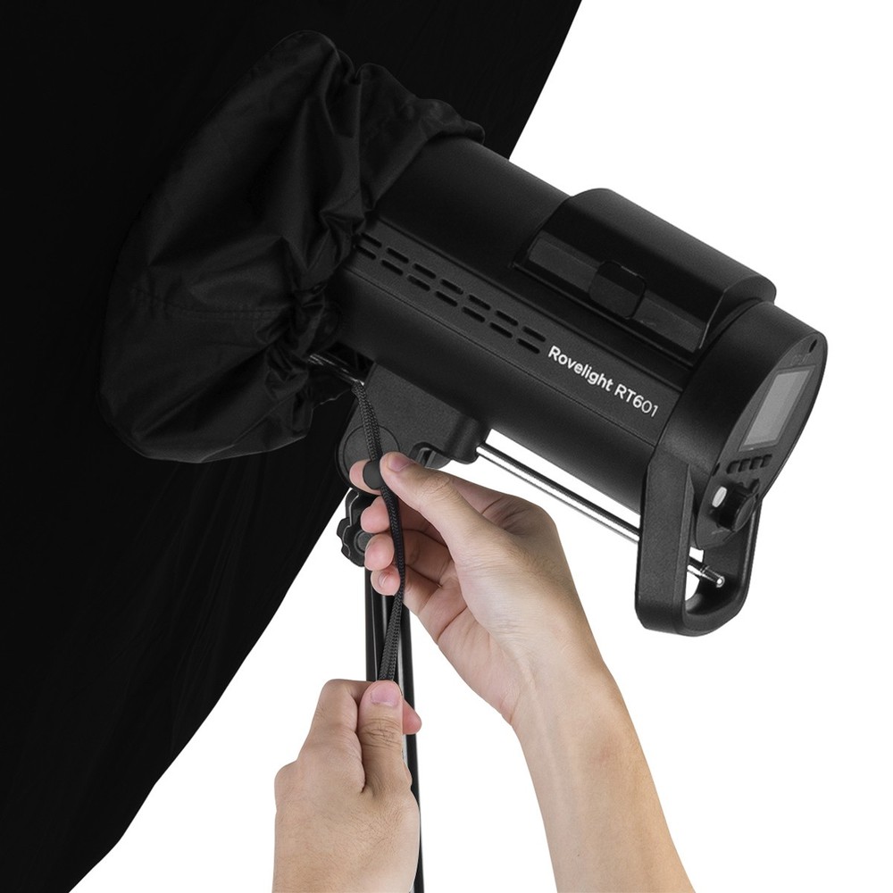 Glow Easy Lock 51" Translucent Umbrella Black Panel