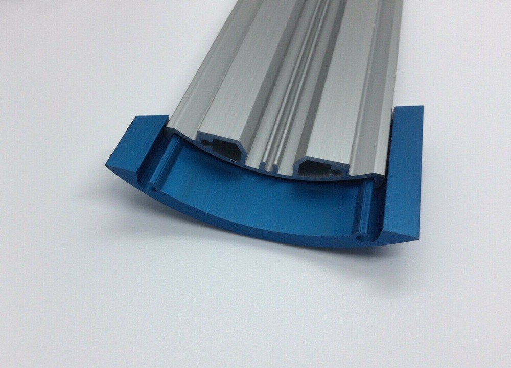 Mirtec Accentia Curved Anodized Aluminum Sign Frame Component Samples Accents