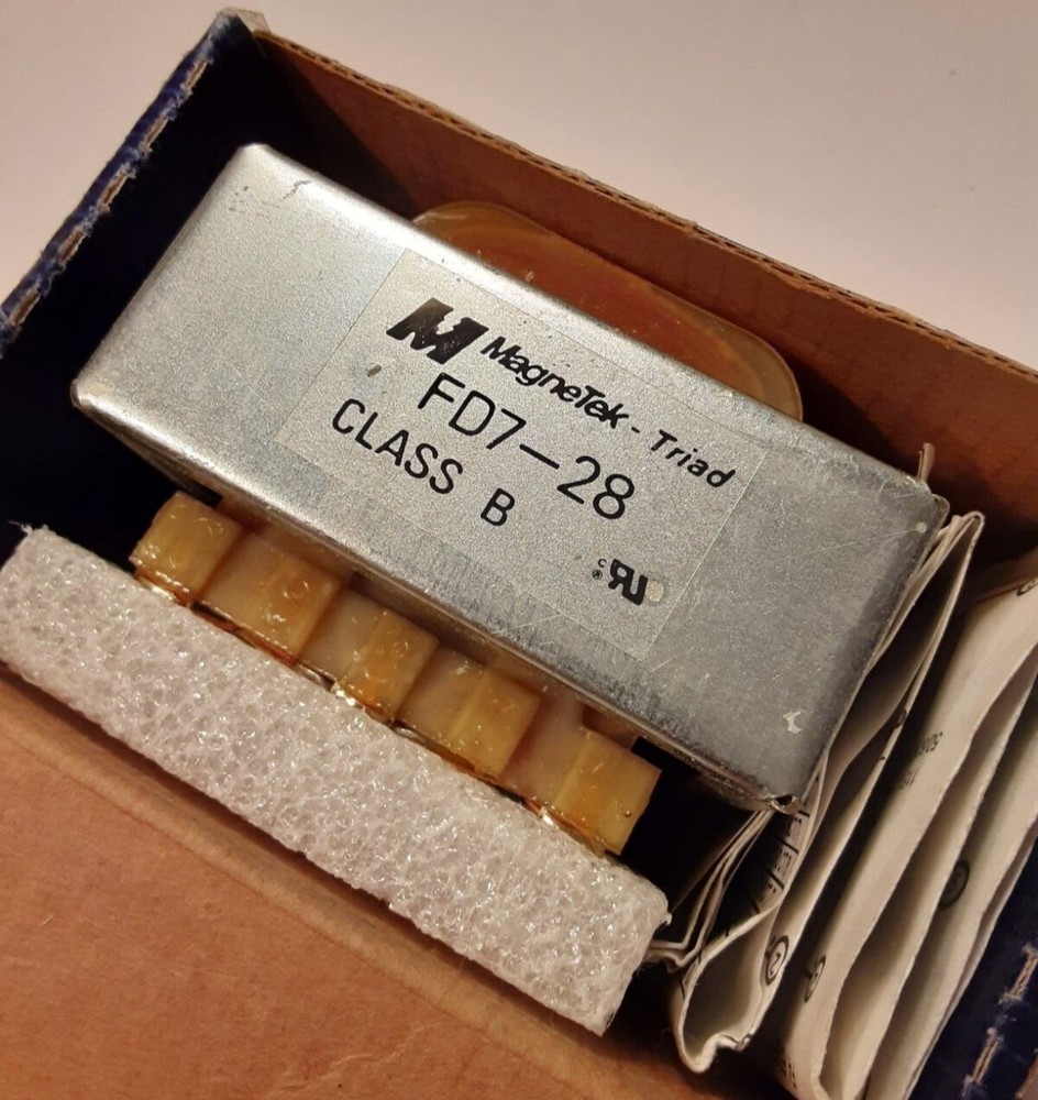 Triad Power Transformer Quick Pack NOS NIB Model FD7-28