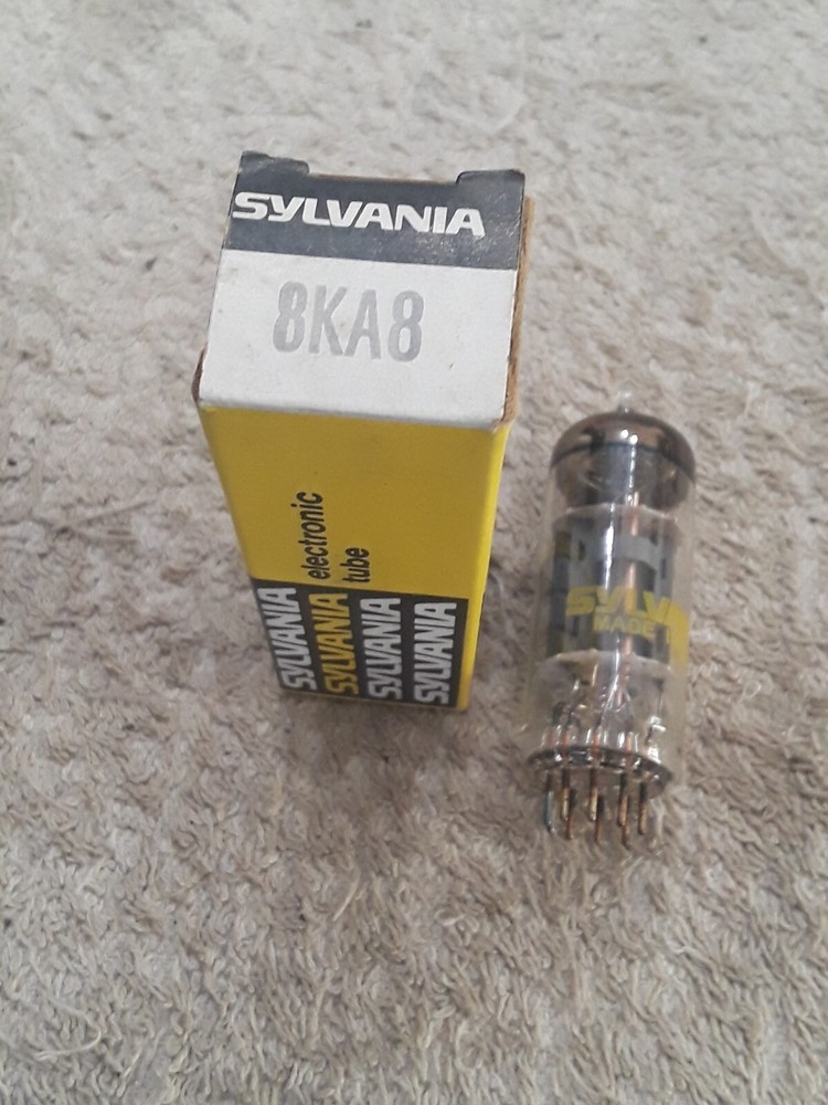 NOS Sylvania 8KA8 Vacuum Tube