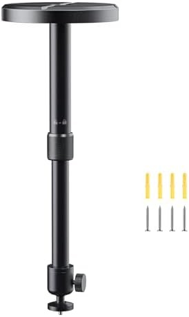 Aurzen Ceiling Projector Mount 9"-15", 360° Rotatable, 90° Tilt