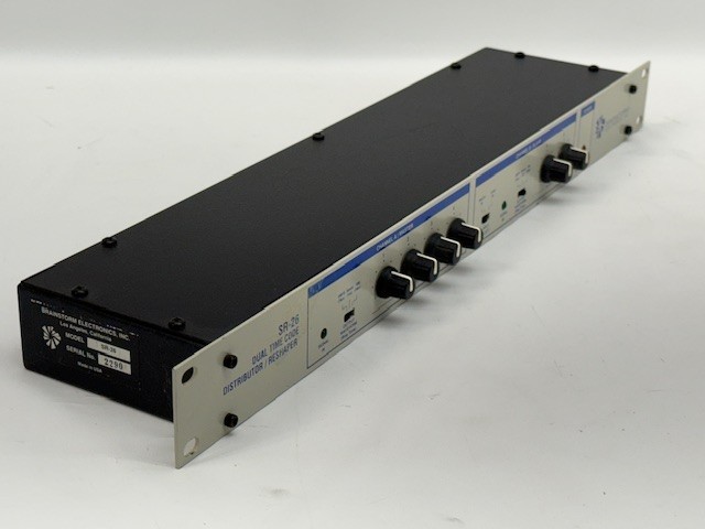 Brainstorm Electronics SR-26 Dual Time Code Distributor/Reshaper & Power Supply