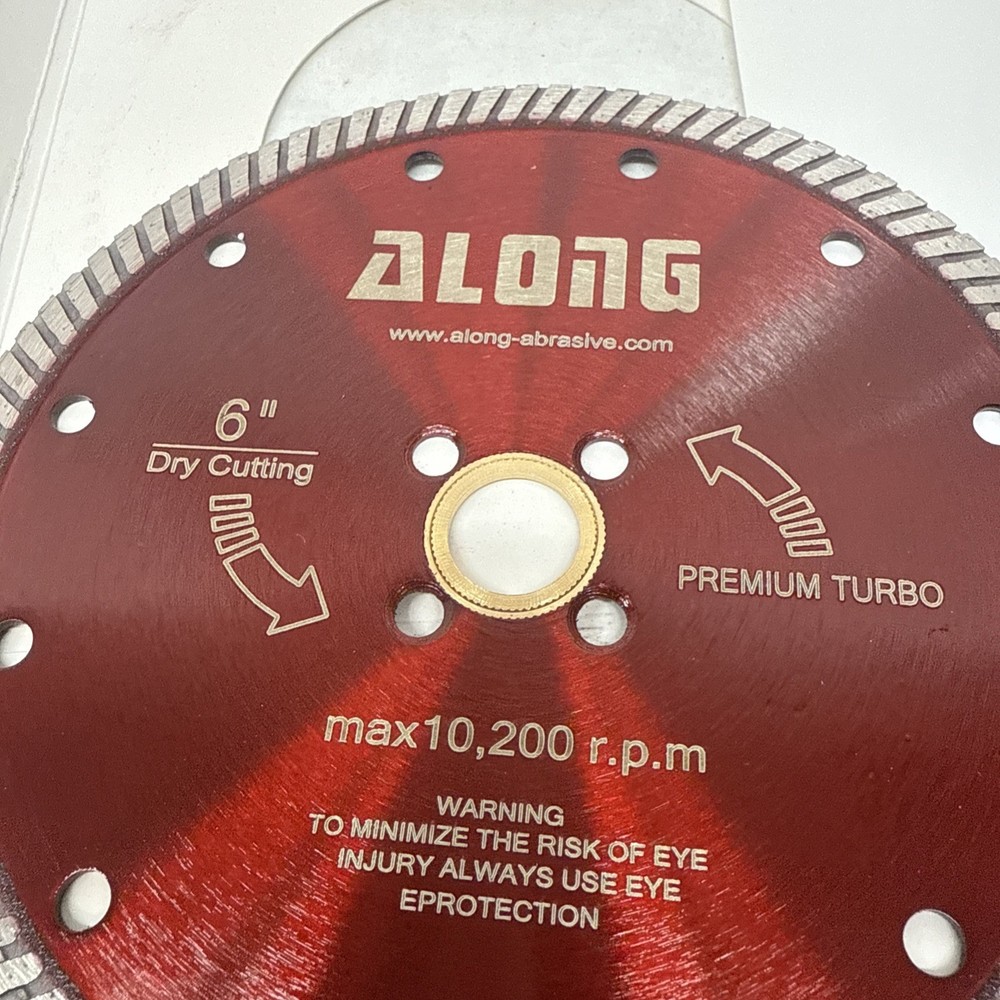 6" cutting diamond blade for granite quartz marble professional grade