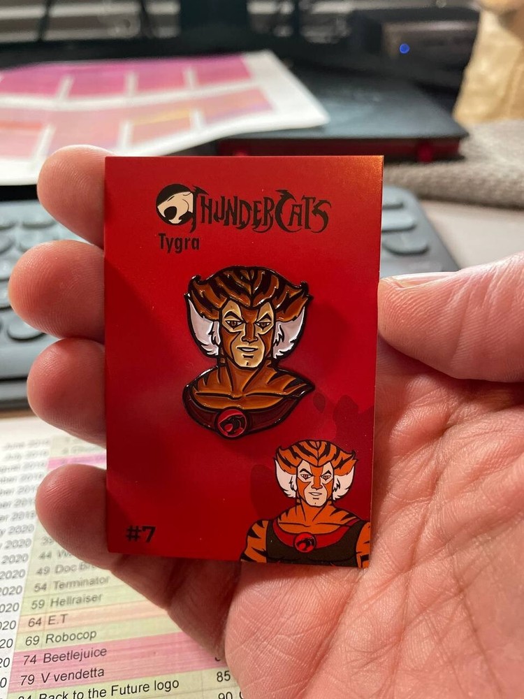 Tygra - Thundercats Cartoon Enamel Pin (New)