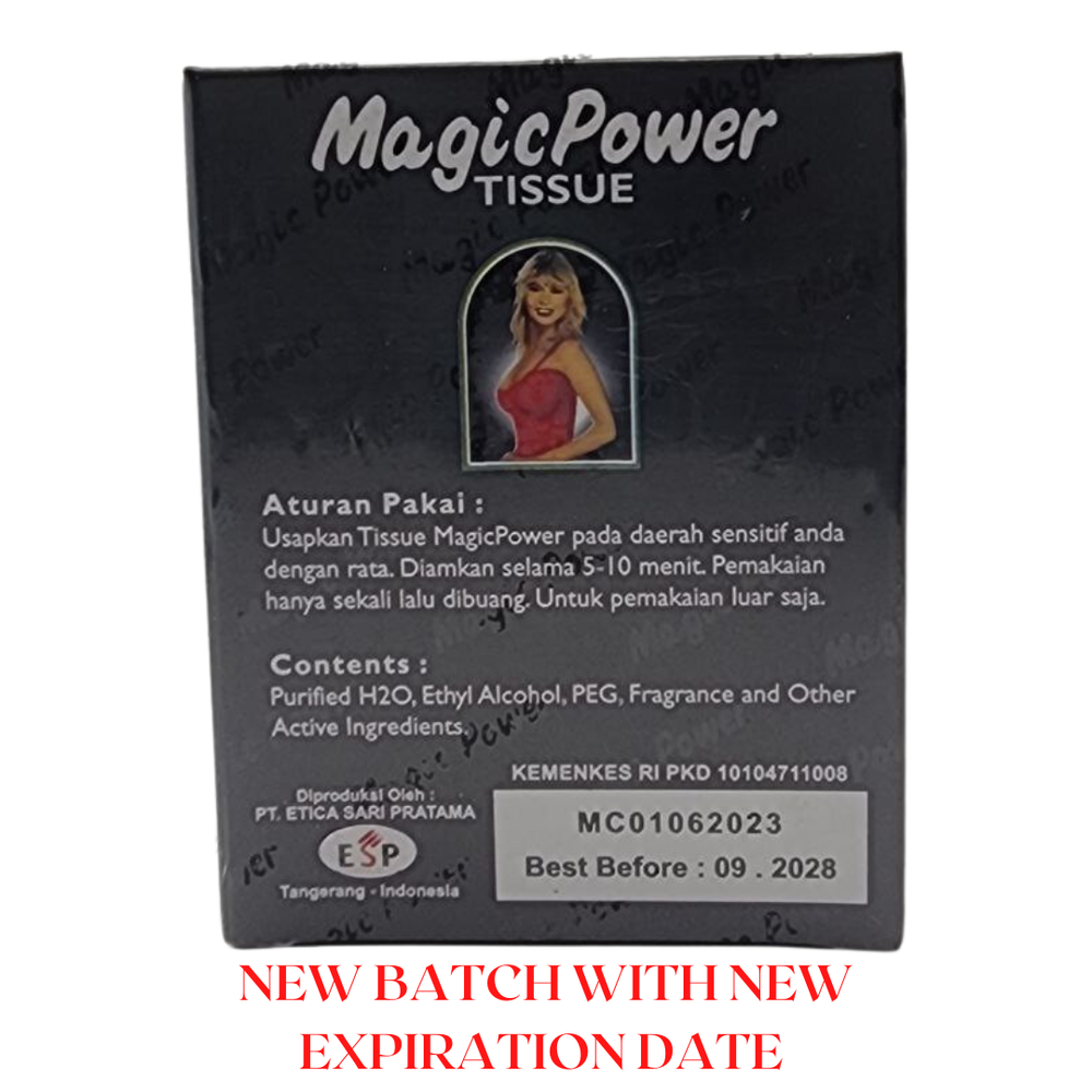 3 BOX Super Magic Man Antiseptic Tissue Longer Delayed Ejaculation FREE SHIPPING