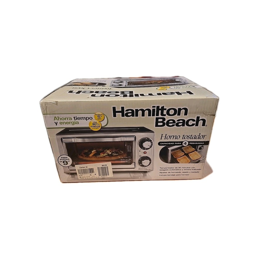 Hamilton Beach 4-Slice Toaster Oven
