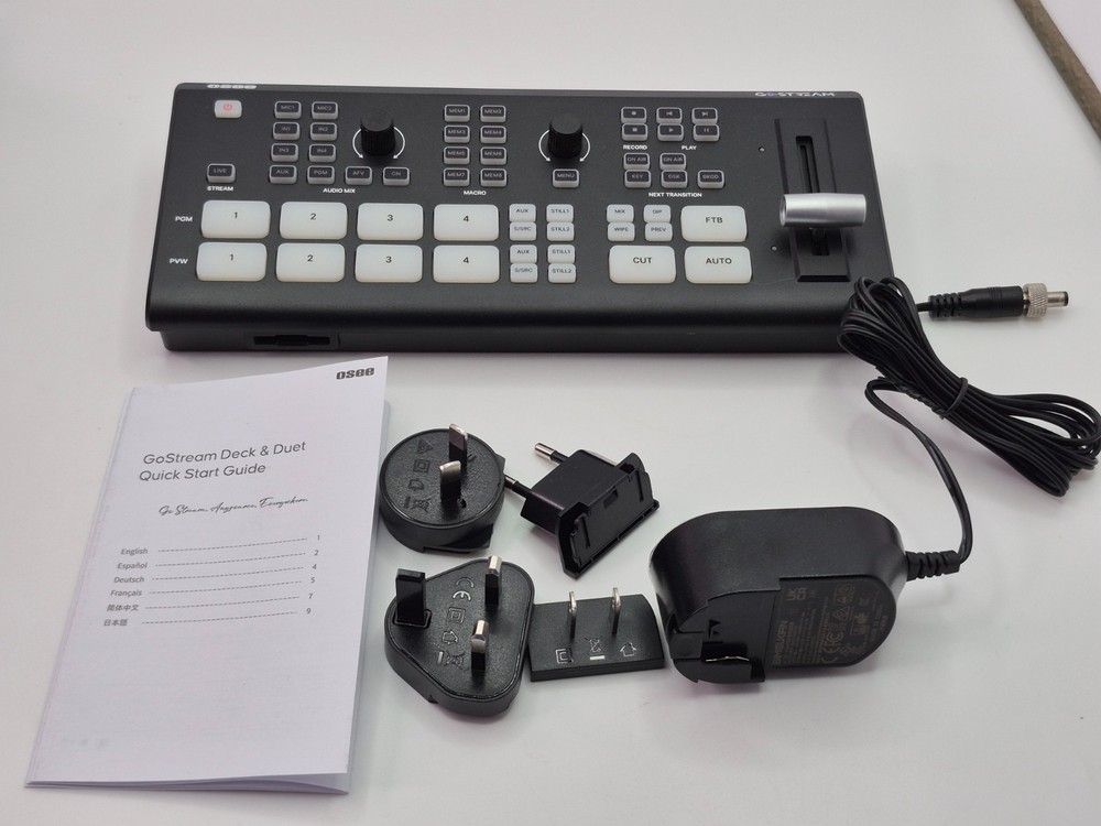 OSEE GoStream Deck HDMI Live Streaming Multi Camera Video Mixer Switcher