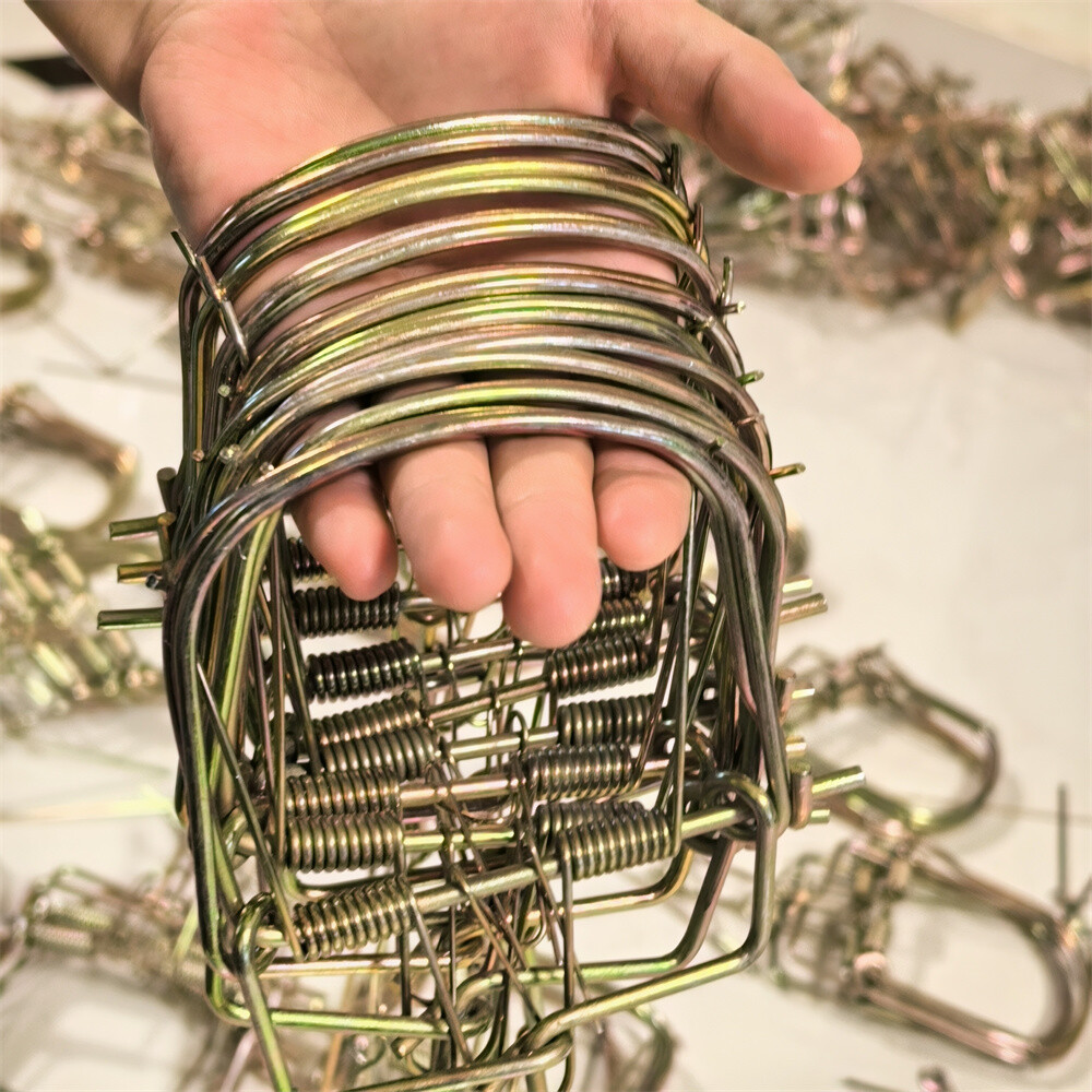 3pcs Small Animals Catch Traps Mouse Trap Spring Trapt Rodent for Rat Rabbit