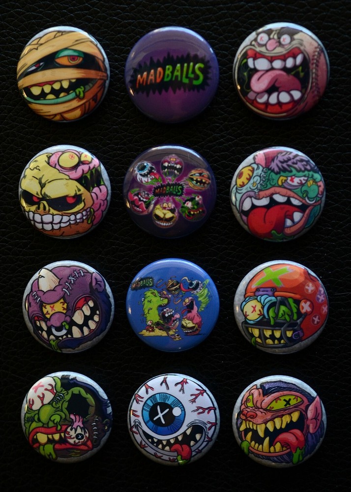Madballs - 1" Pinback Buttons