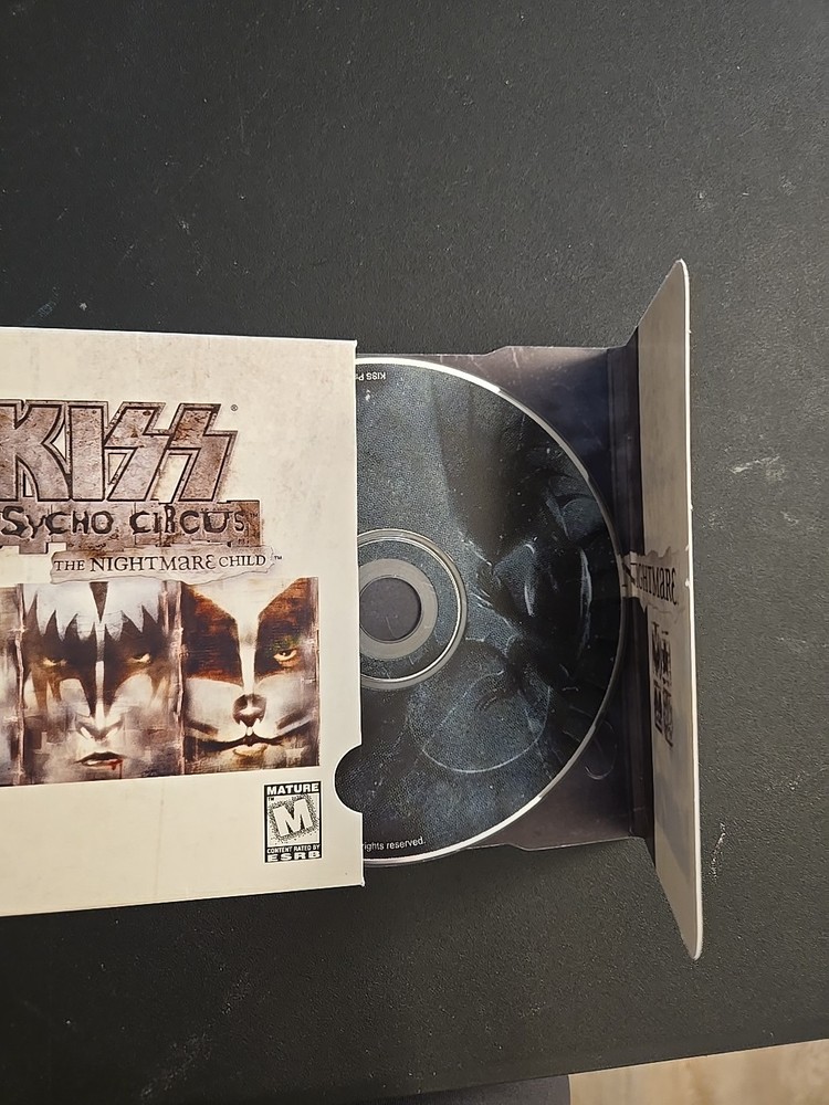 Kiss Psycho Circus: The Nightmare Child PC CD-ROM