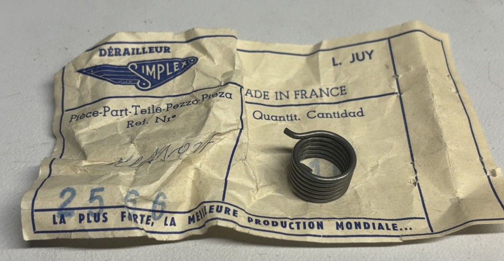 1 Vintage Simplex Spring 2566 NOS