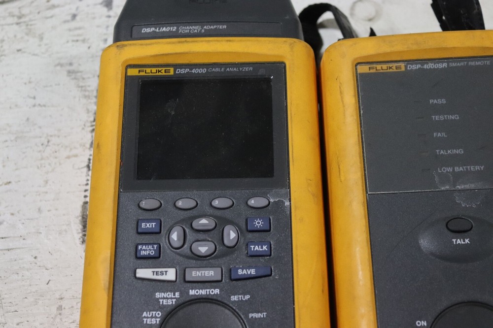 Fluke Networks DSP-4000 Cable Analyzer & DSP-4000SR