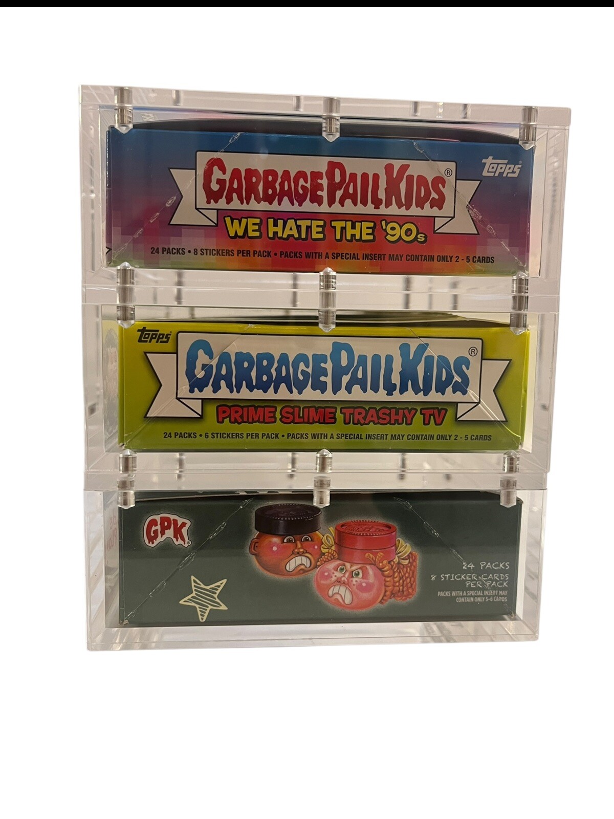 Acrylic Display Case Magnetic FITS 2021 Topps Chrome Star Wars GALAXY Hobby Box