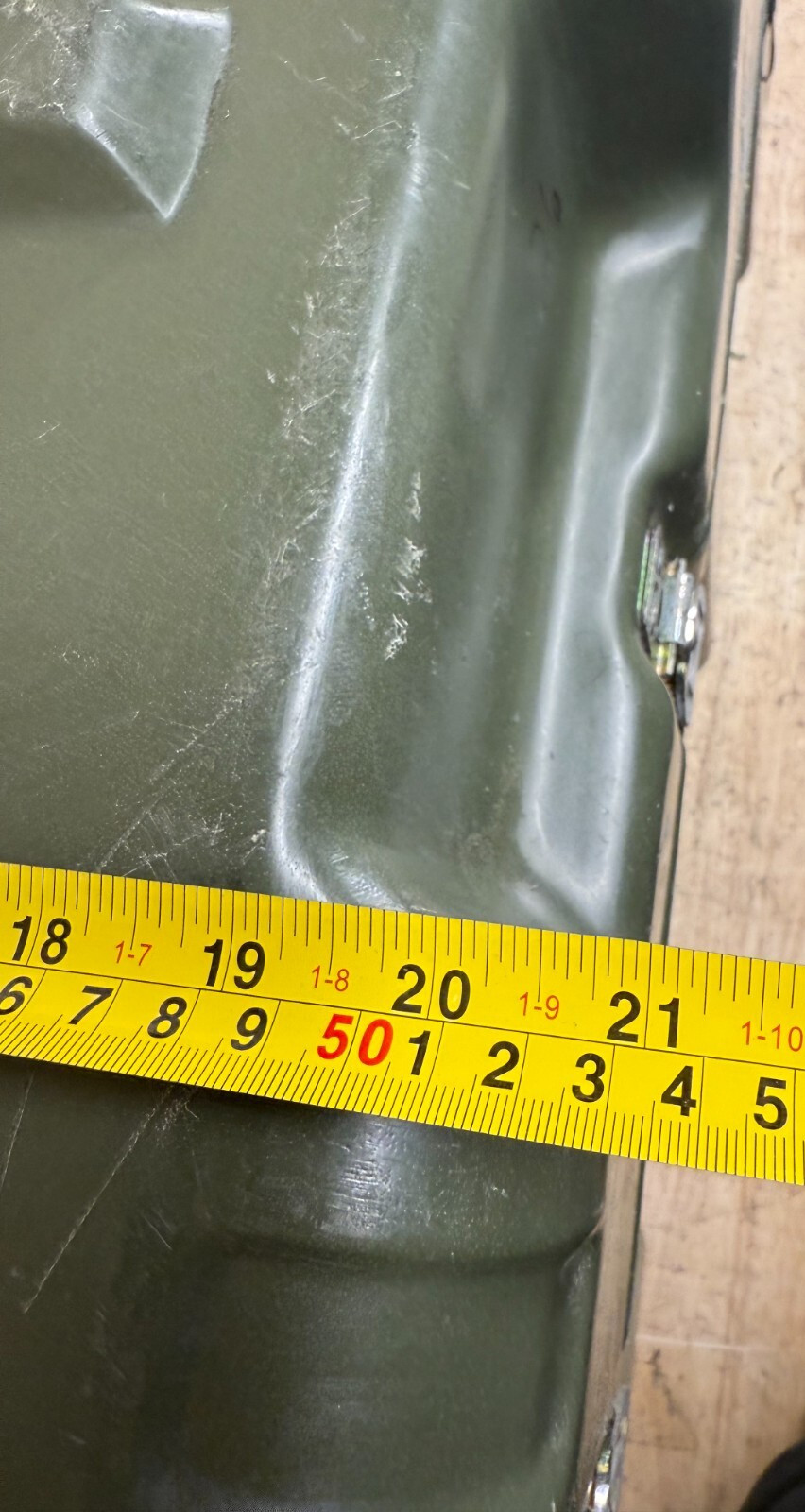 Pelican Hardigg Case 33x21x21.5" Green Waterproof Storage Footlocker