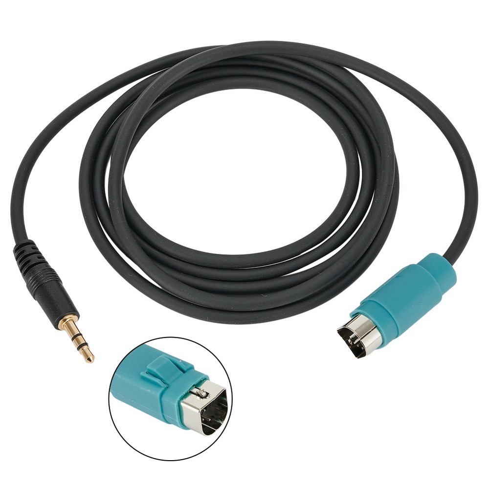 Adapter ABS Sync/Charge Cable 3.5mm Car Cable AUX Jack Cable Accessories