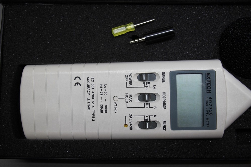 Extech 407736 Digital Sound level meter