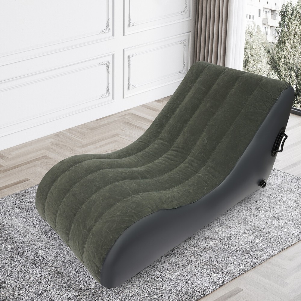 S-shaped Folding Sofa Bed Waterproof Sofa Bed Inflatable Sofa Bed with Air Pump